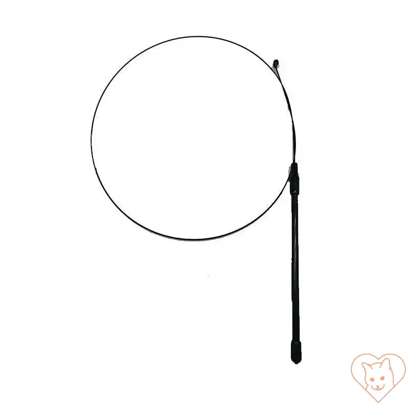 Black wire loop tool with a handle, designed for various applications and uses.