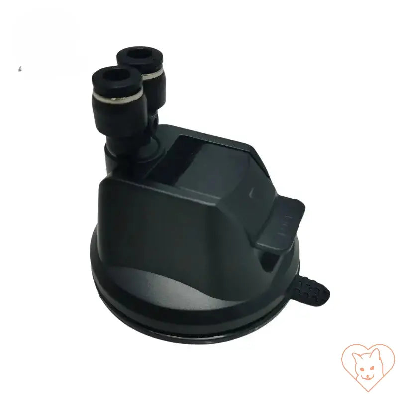 Hands-free suction cup base for interactive cat wand toy, designed for secure attachment and easy playtime.