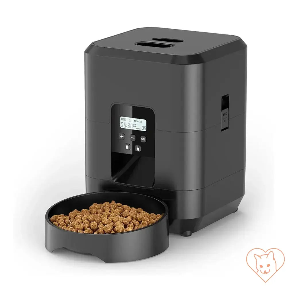 2L Smart Automatic Pet Feeder for cats and dogs, Wi-Fi enabled, with dry food dispenser and digital controls.