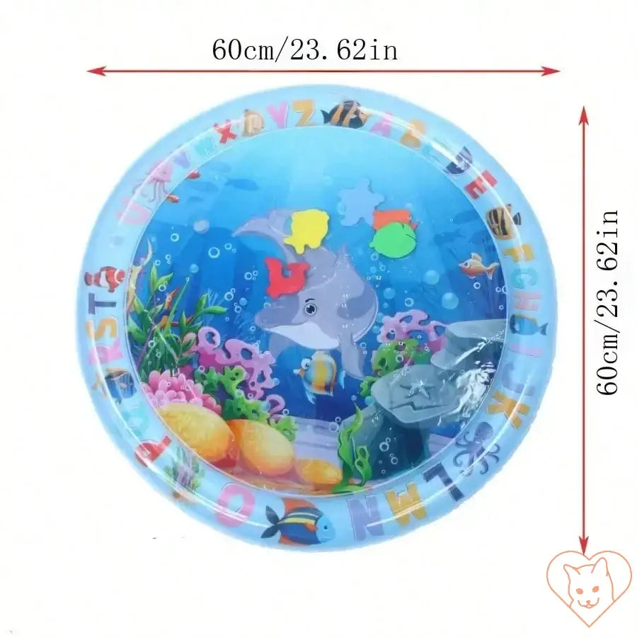 Interactive Floating Fish Cat Play Mat - Cat World -  Cat Toy