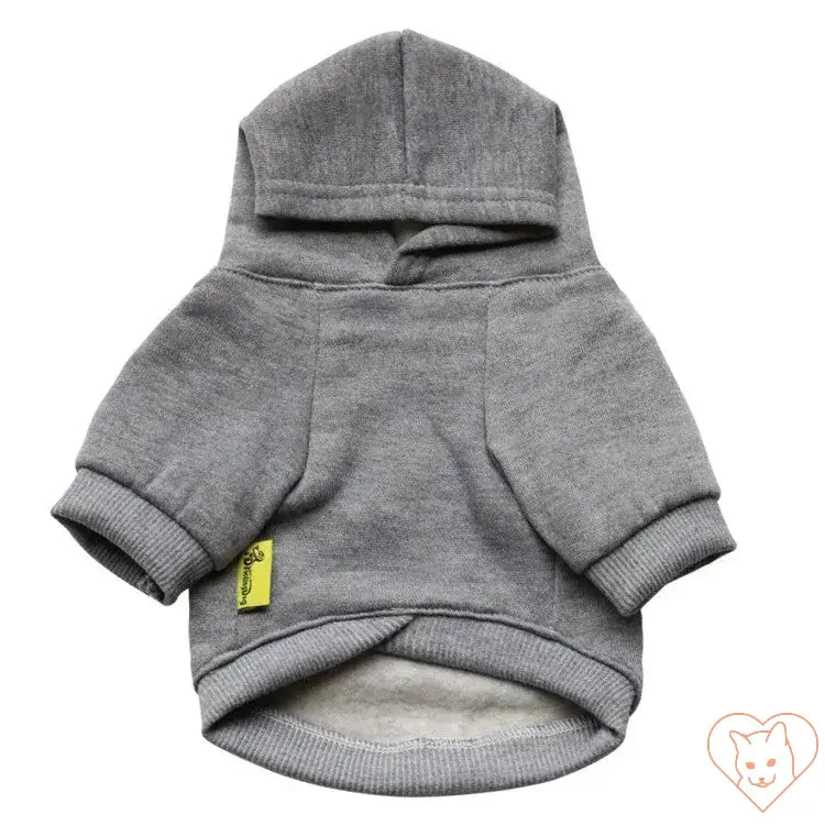 Gray Security Cat Hoodie for cozy and stylish pets, perfect for cats and small dogs.