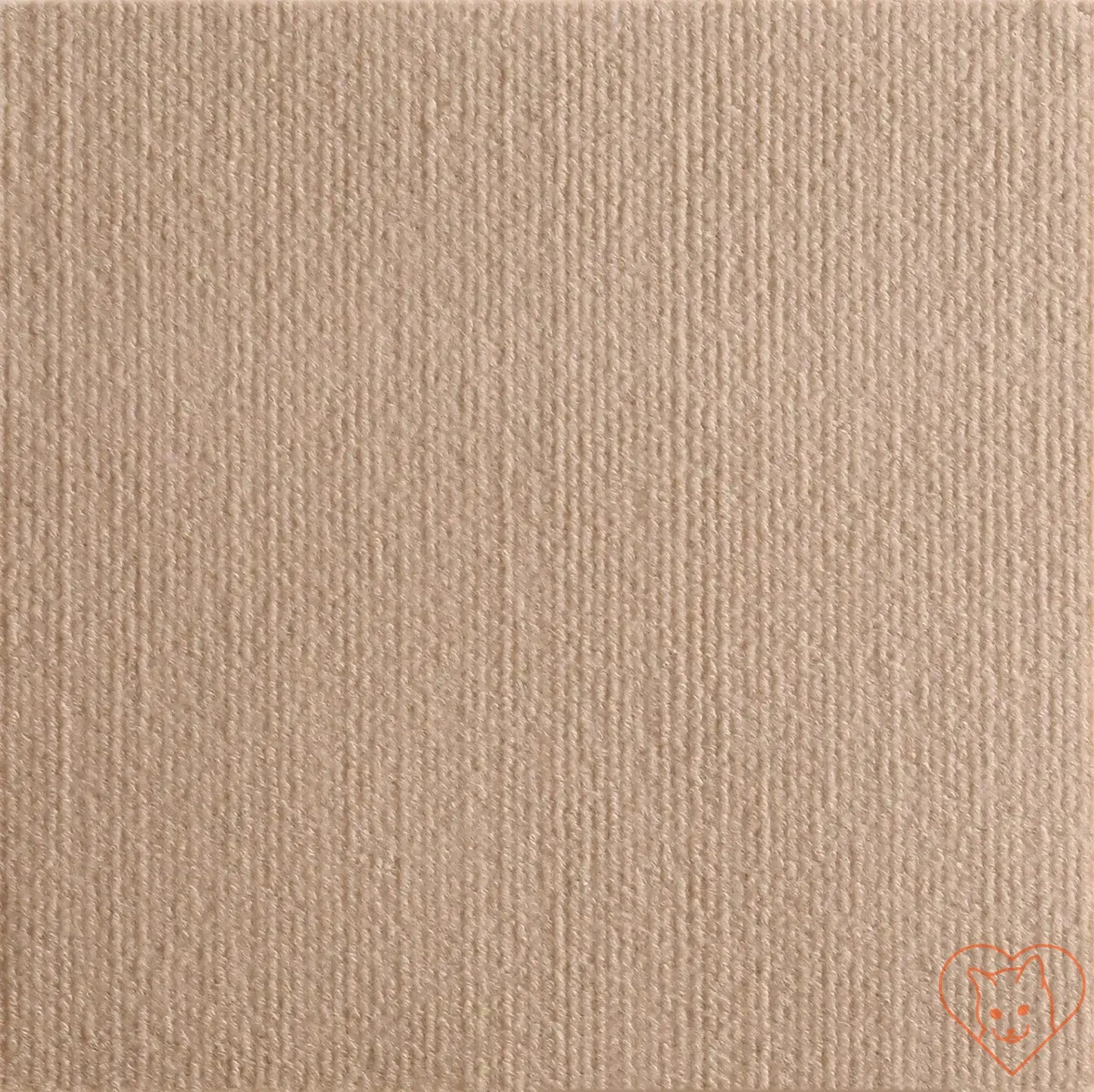 Self-adhesive beige cat scratch board, textured surface for furniture and wall protection from cat scratching.