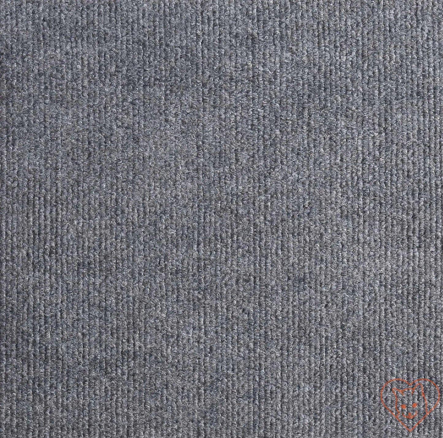 Close-up of a textured gray fabric suitable for cat scratching boards and furniture protection.