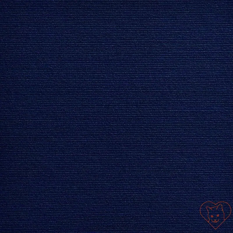 Close-up of a textured navy blue fabric background, suitable for upholstery or design applications.