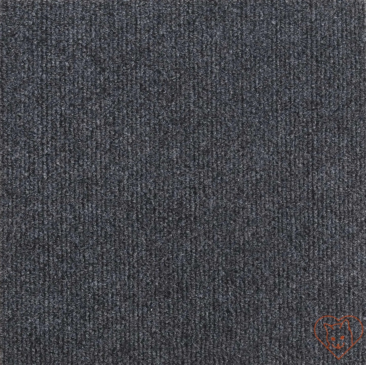 Self-adhesive cat scratching mat in dark gray, made from durable non-woven fabric for furniture protection.