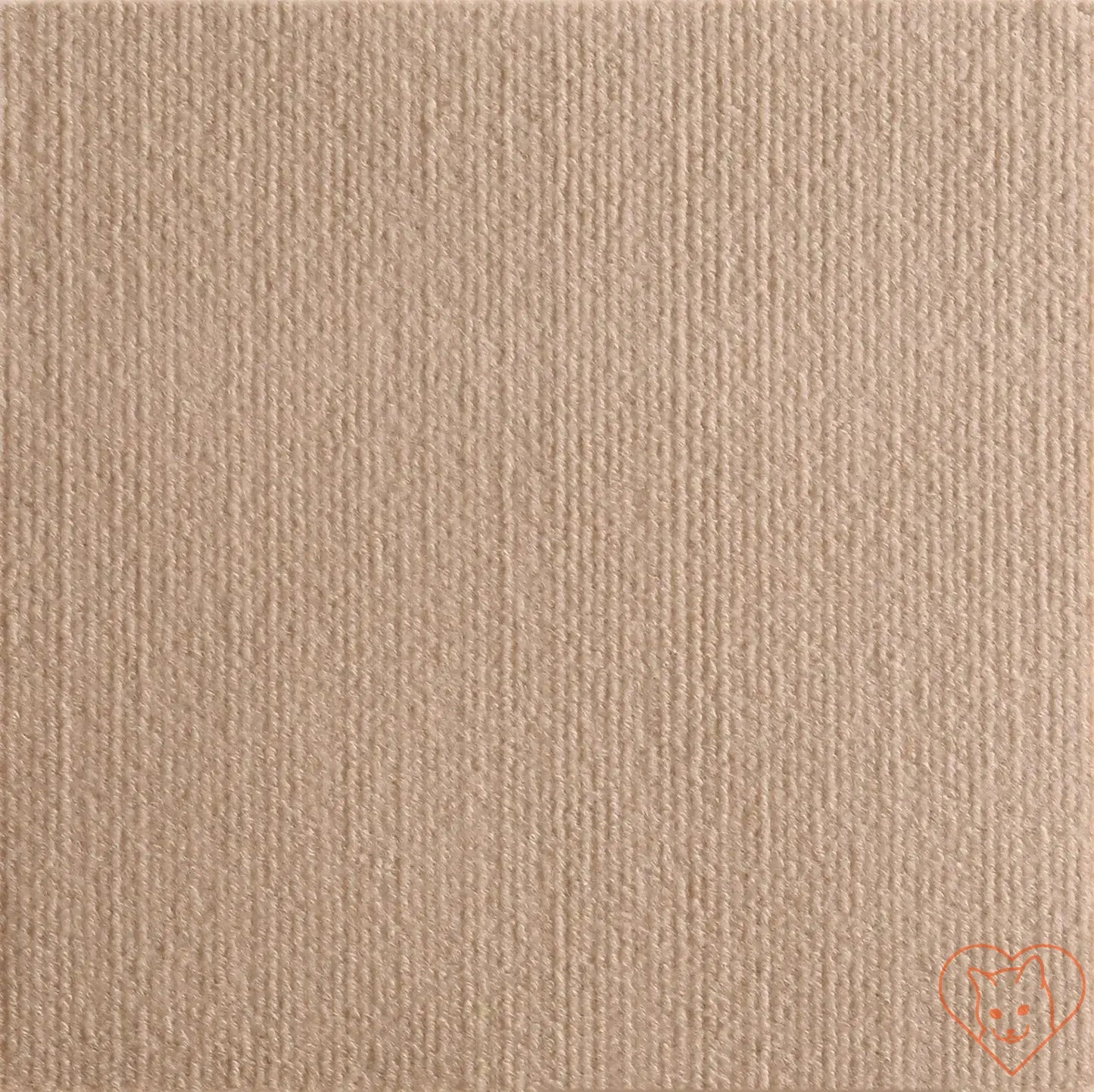 Close-up of a self-adhesive scratching mat in a light beige color, showcasing its textured surface.