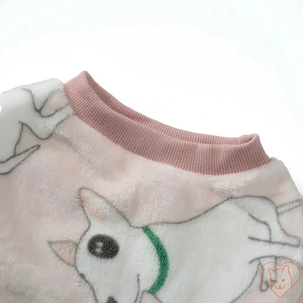 Winter Warm Cotton Cat Hoodie Cat World